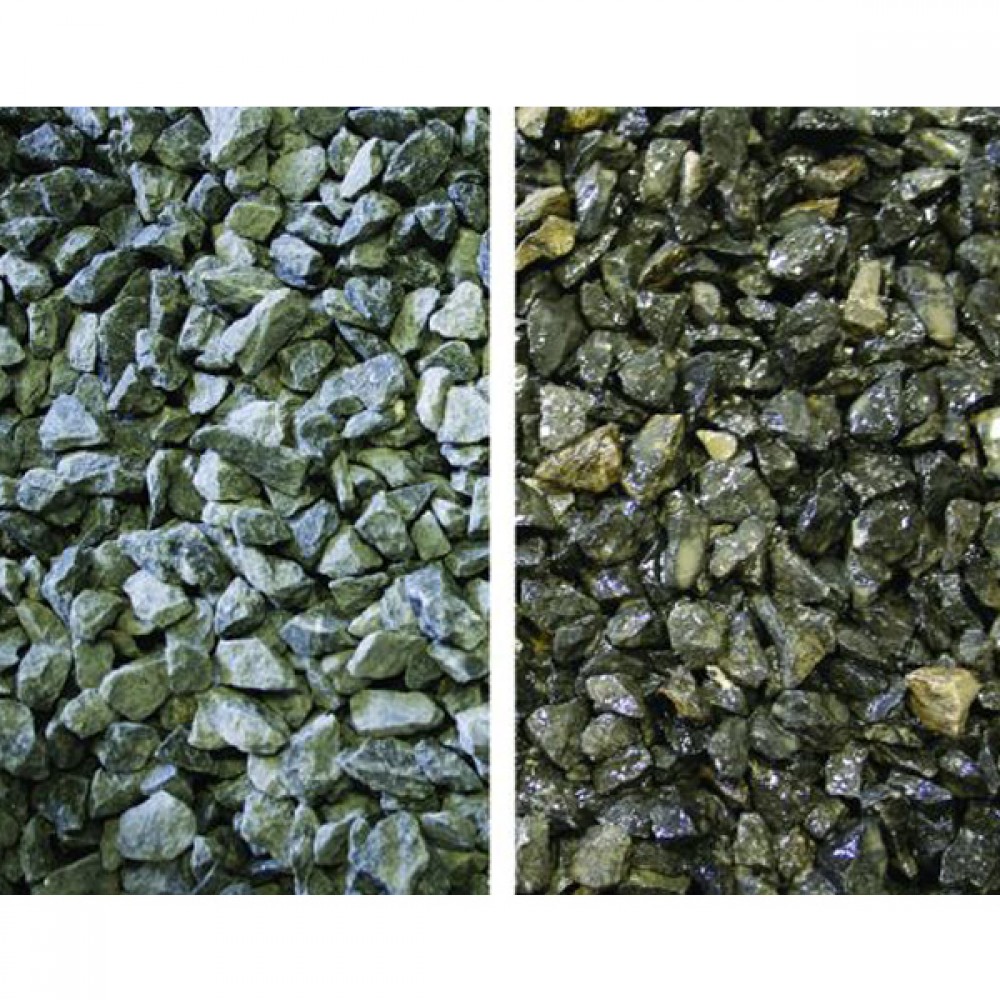 Clare Black Chip Stone Jumbo Bag | 14mm