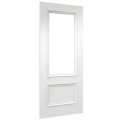 Deanta WR2G White Primed Door | Glass Optional