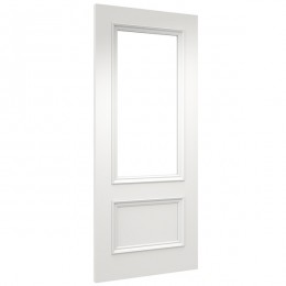 Deanta WR2G White Primed Door | Glass Optional