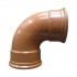 90 Degree Double Socket Sewer Bend | Choose Diameter