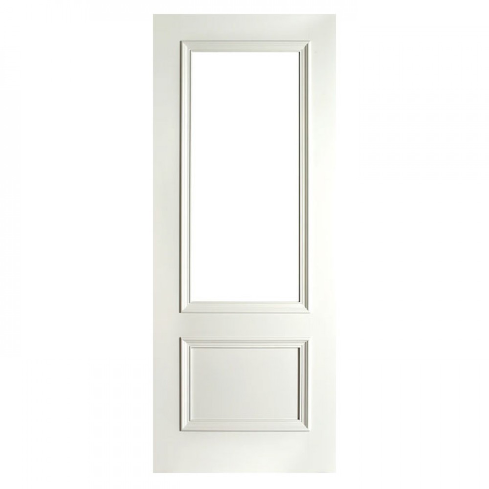 Milan 1 Lite Premium Primed White Unglazed