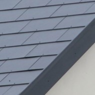 Aluminium Slate Verge Trim | Type 2 | 3m | Black