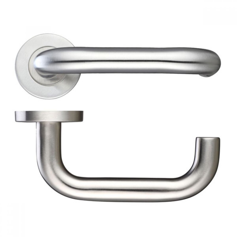 Ecco Return To Door Lever On Rose | ZCS2030SS