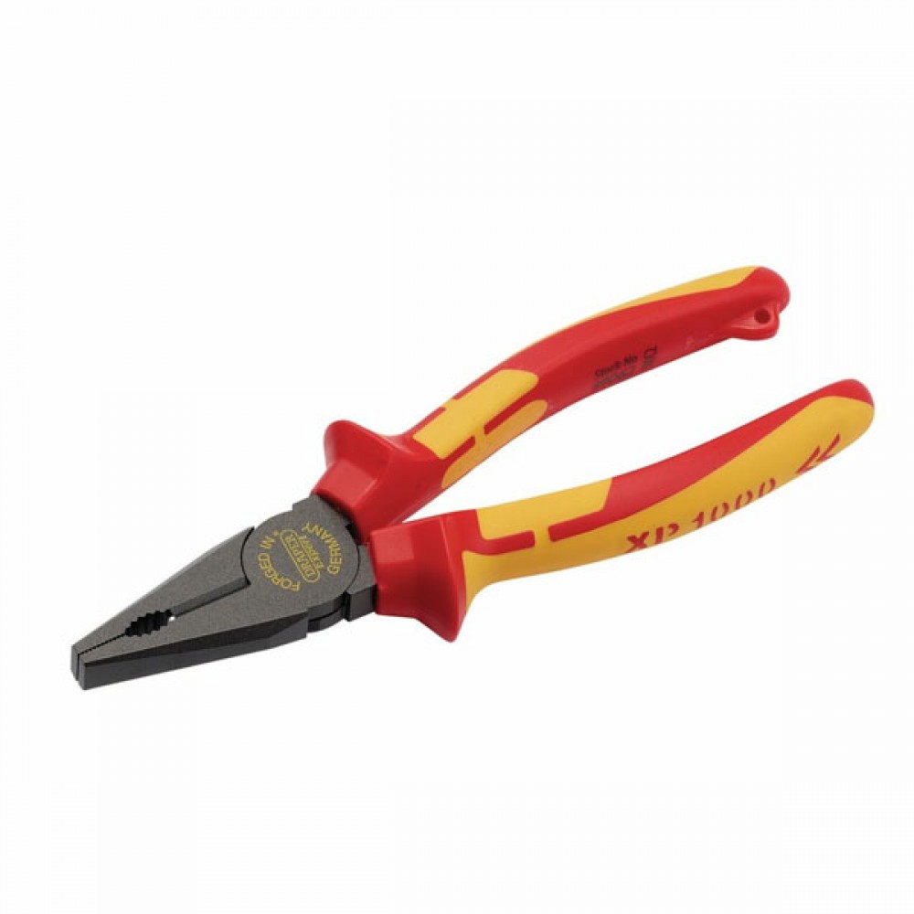 Draper XP1000 VDE Combination Pliers Tethered | Various Sizes