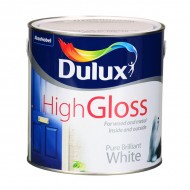 Dulux High Gloss Paint | White | Size Options