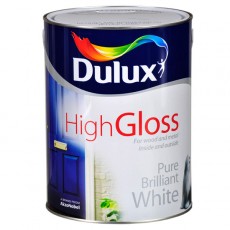 Dulux High Gloss Paint | White | Size Options