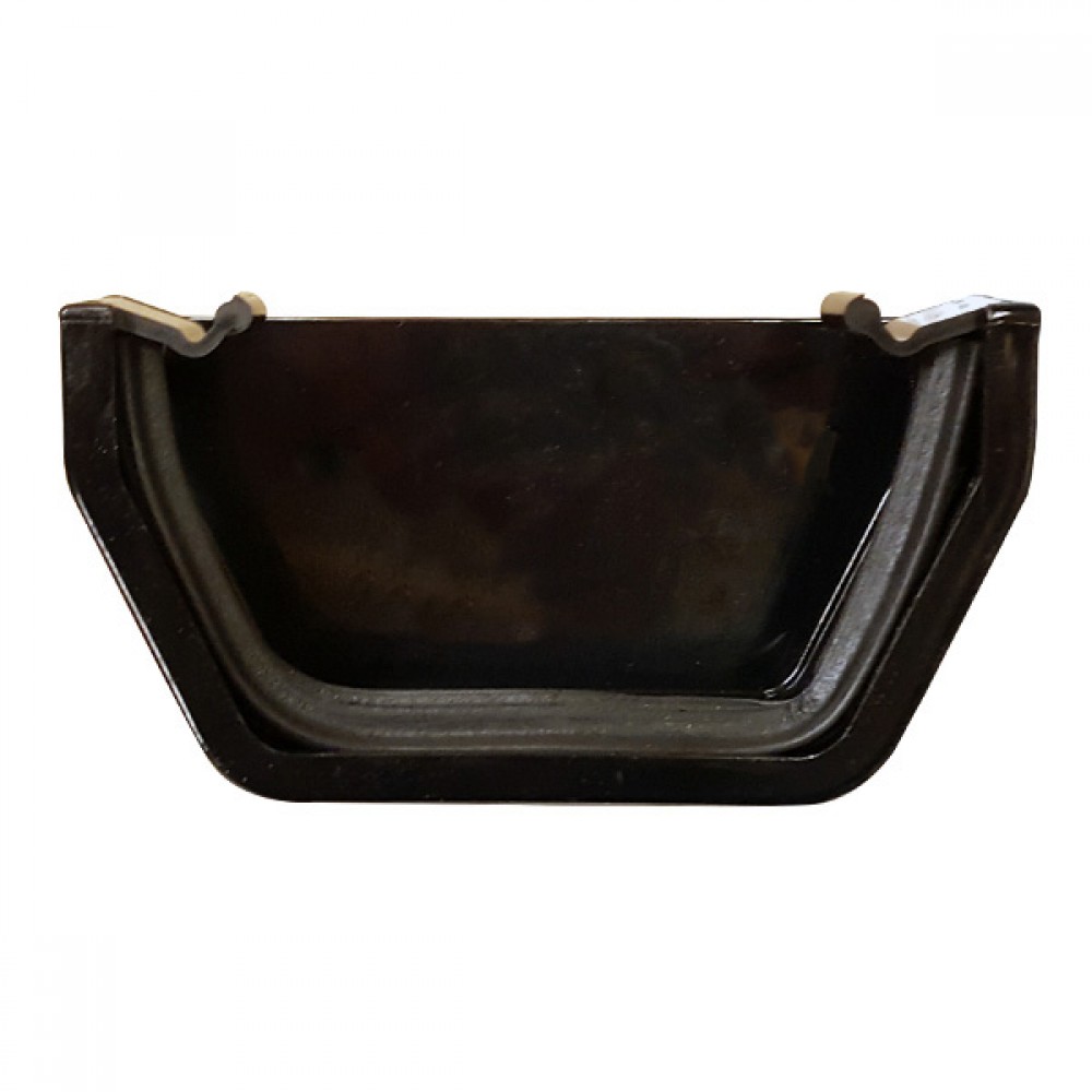 Jg Kelly External Gutter Stopend Black