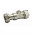 1/2 Straight Service Valve Swivel Chrome