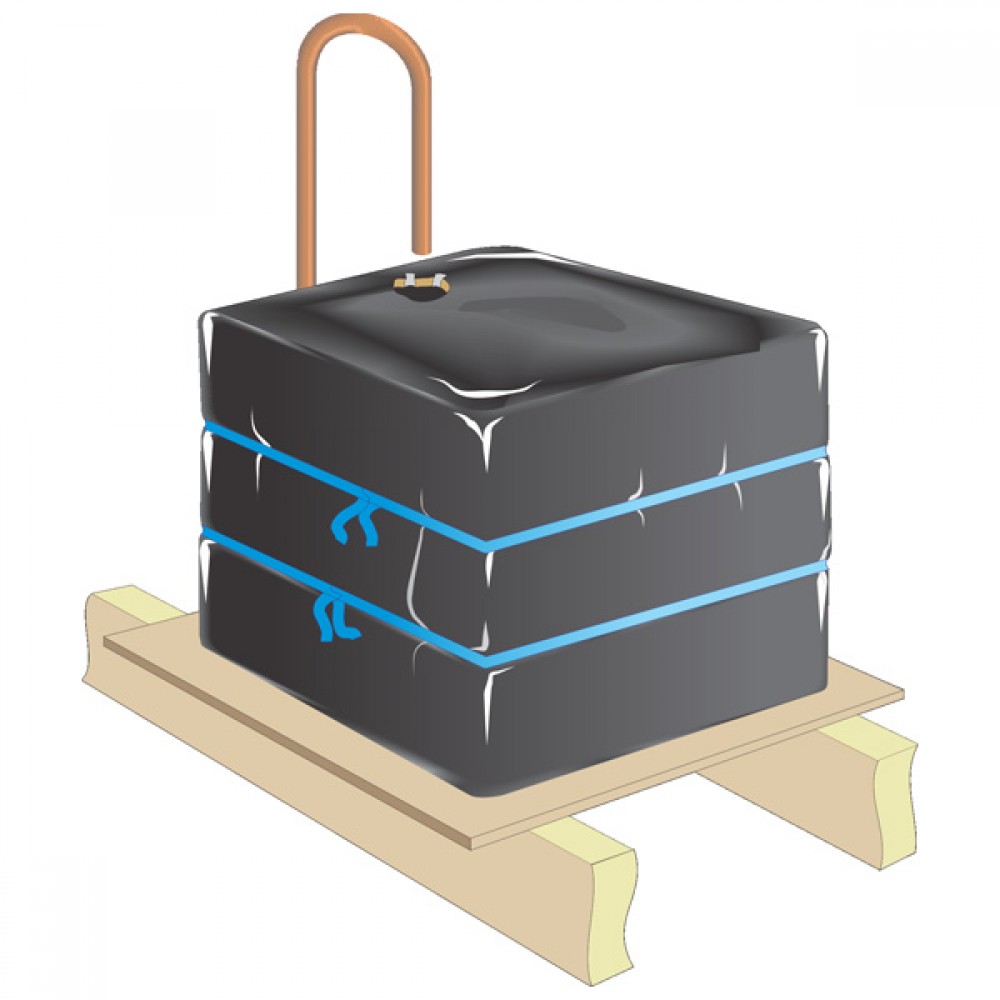 Economiser 75 Gallon Rectangular Tank Insulation Jacket | Ep75grtj