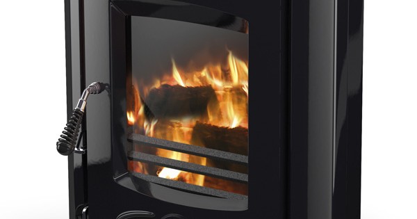 Stanley Cara Insert Stove Non-boiler Osa | Enamel Black