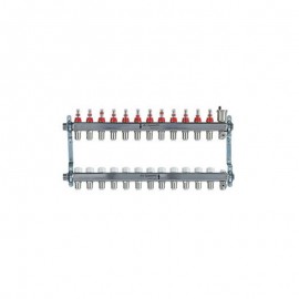 12 Circuit Manifold For Underfloor Heating