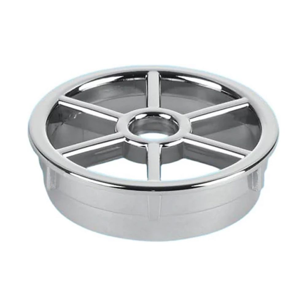 Chrome Shower Trap Removable Grid/Bucket