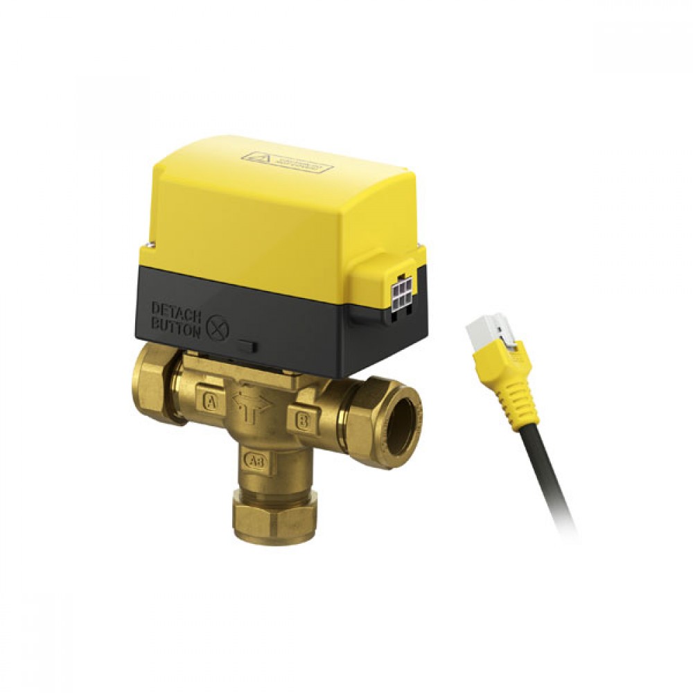 Eph Controls 22mm Motorised Valve 3 Port