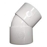 50mm 45d Bend Waste Pipe