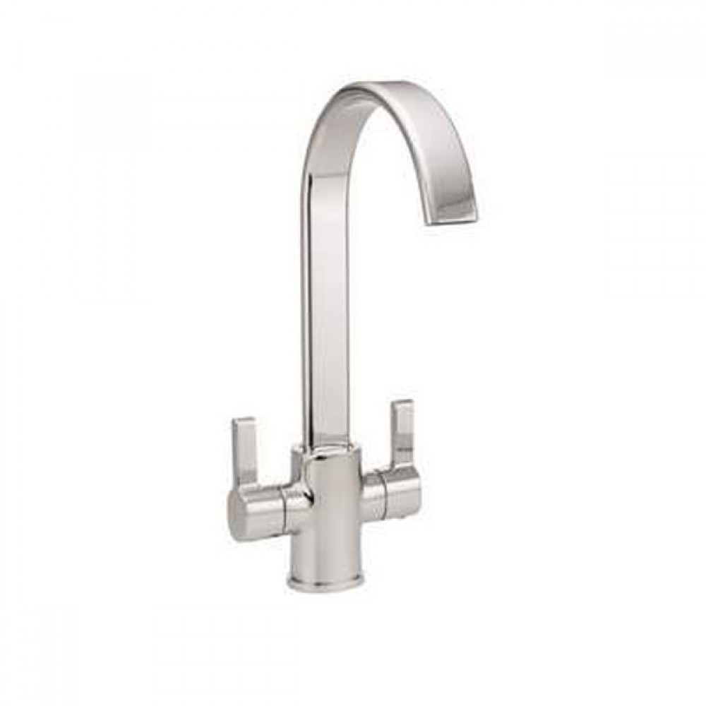 Luss Twin Cruciform Kitchen Sink Mixer