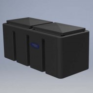 Carbery 44 Gallon Enclosed Plastic Cold Water Storage Attic Tank | AT44R-E