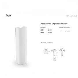 Roca Gap Full Pedestal | A337470000