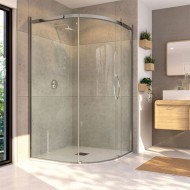 Flair Oro Offset Sliding Quadrant Shower Door | Various Options