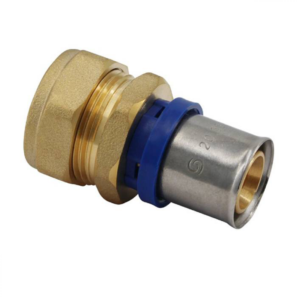 Pfp Compression Coupler 1/2" X 16mm