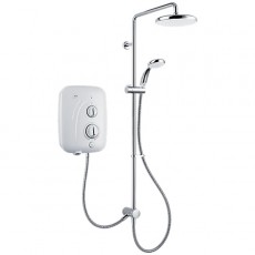 Mira Elite SE Dual Pumped Electric Shower | 9.8kW | White
