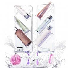 Showergem | Rustproof & Easyclean Shower Tidy | 2 Pack - Left & Right