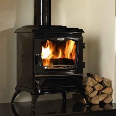 Stanley Lismore 10.6kW Eco Solid Fuel Non-Boiler Stove | Enamel Black