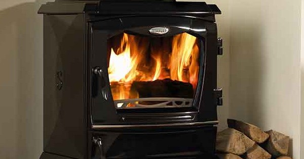 Stanley Lismore 10.6kW Eco Solid Fuel Non-Boiler Stove | Enamel Black