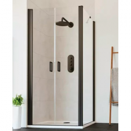 Frameless Side Panel 100mm Black | Ffsp100bc