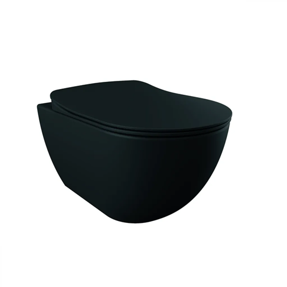 Rt Large | Sorento Wall hung Pan Black