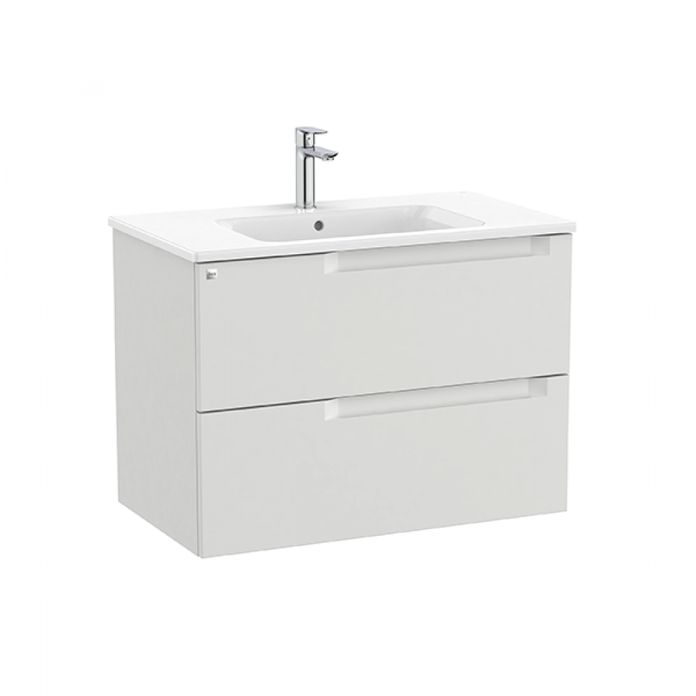 Roca Unik (vanity unit with two drawers and basin) 