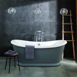 Rt Large Alexander Free Standing Bath 1770mm Dark Grey Matt