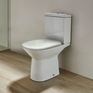 Roca Andes Rimless Close Coupled Open Back Toilet Pack | Z33768900h