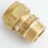 311 Compression Male Iron Straight Coupler | 1/2"