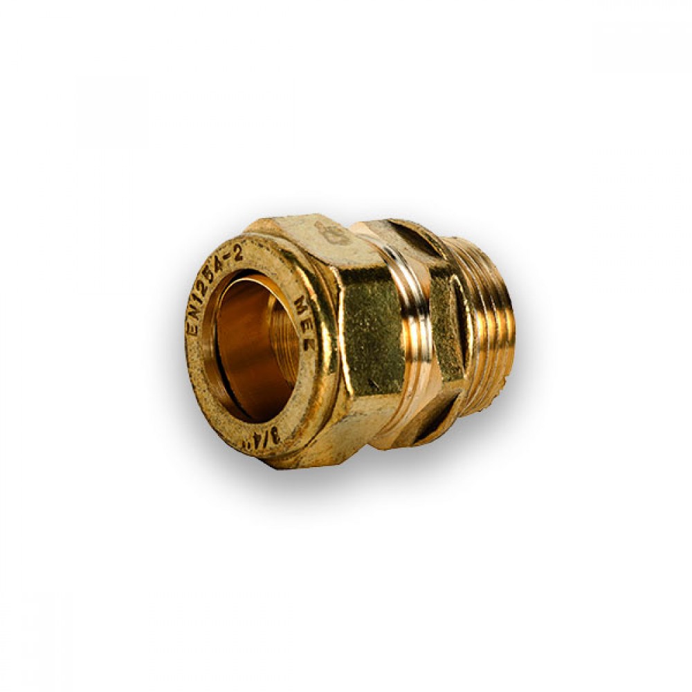 311 Compression Male Iron Straight Coupler | 1"