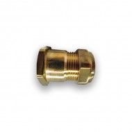 312 Compression Female Iron Straight Coupler | 1" 
