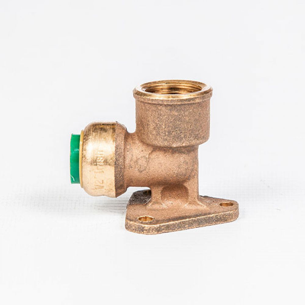  1/2" Tectite Bsp Backplate Elbow