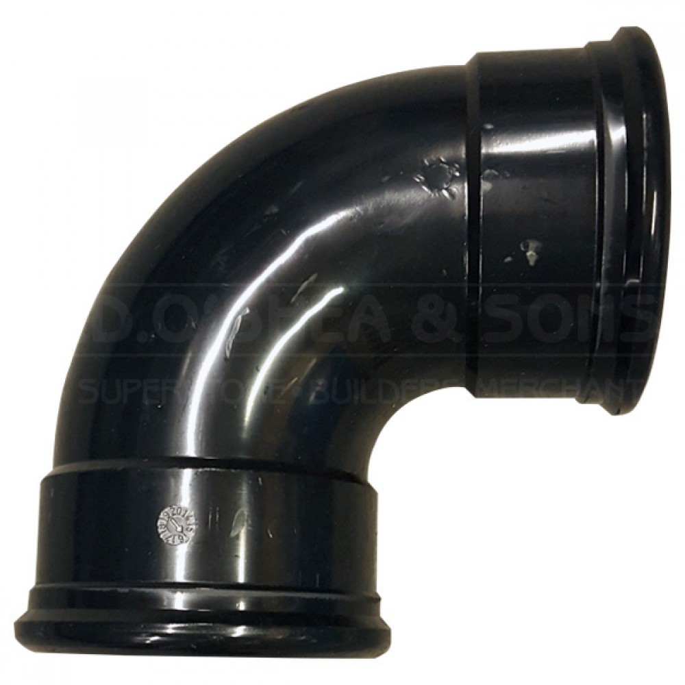 110mm 90 Degree Black Bend | Options