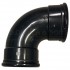 110mm 90 Degree Black Bend | Options