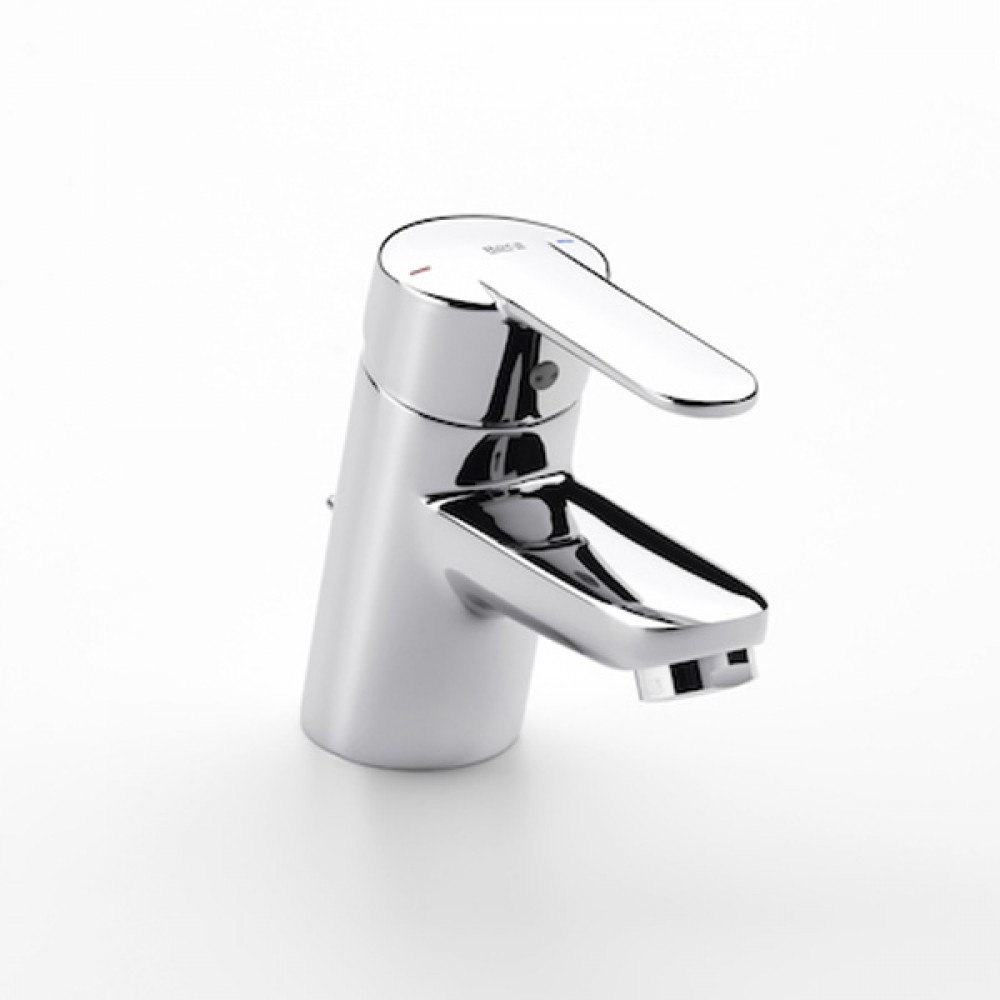 Roca Victoria Basin Mixer With Pop-up Waste