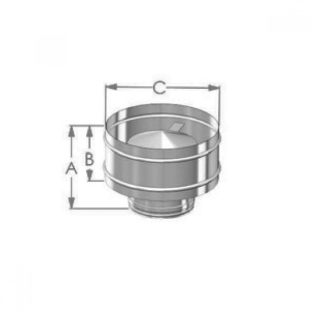 System 2 Anti Down Draught (Storm) Cowl | Choose Diameter