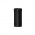 System 7 125mm Matt Black Flue Pipe | Choose Length
