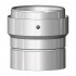 System 35 Flexi Flue Adaptor | Choose Diameter