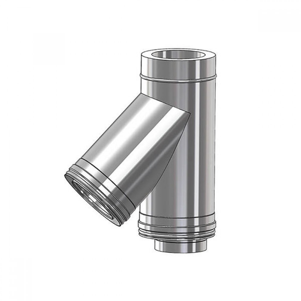 System 2 Twinwall 45 Degree Tee | Choose Diameter