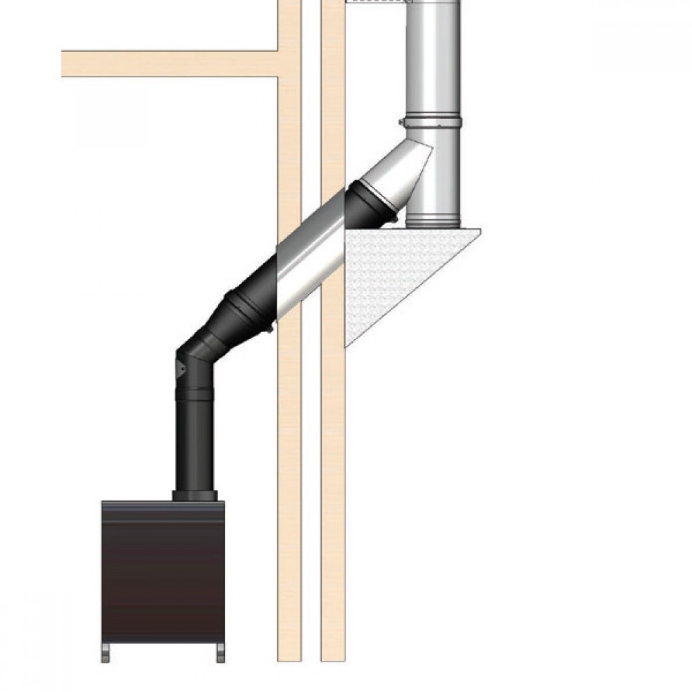 System 2 Twinwall Base Wall Support | 150mm