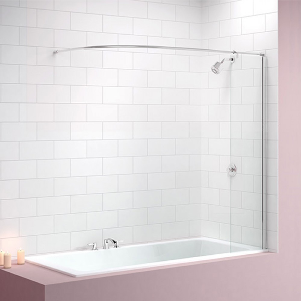 Merlyn Mb5 Bath Screens Curtain Rail