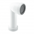 90° Bend Adjustable Length Extended Inlet Rigid WC Connector | WC-CON8E