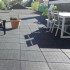 Rubber Tile 500x500x25mm 