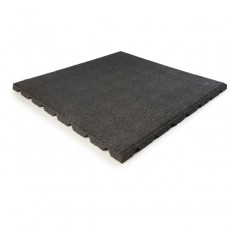 Rubber Tile 500x500x25mm 