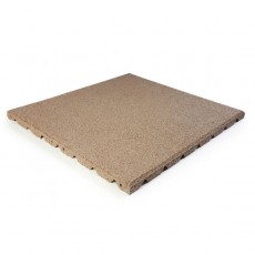 Rubber Tile 500x500x25mm 