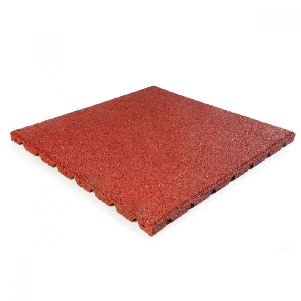 Rubber Tile 500x500x25mm 